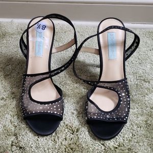Rhinestone heels